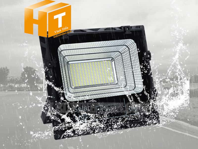 Đèn pha led năng lượng mặt trời 100W Jindian