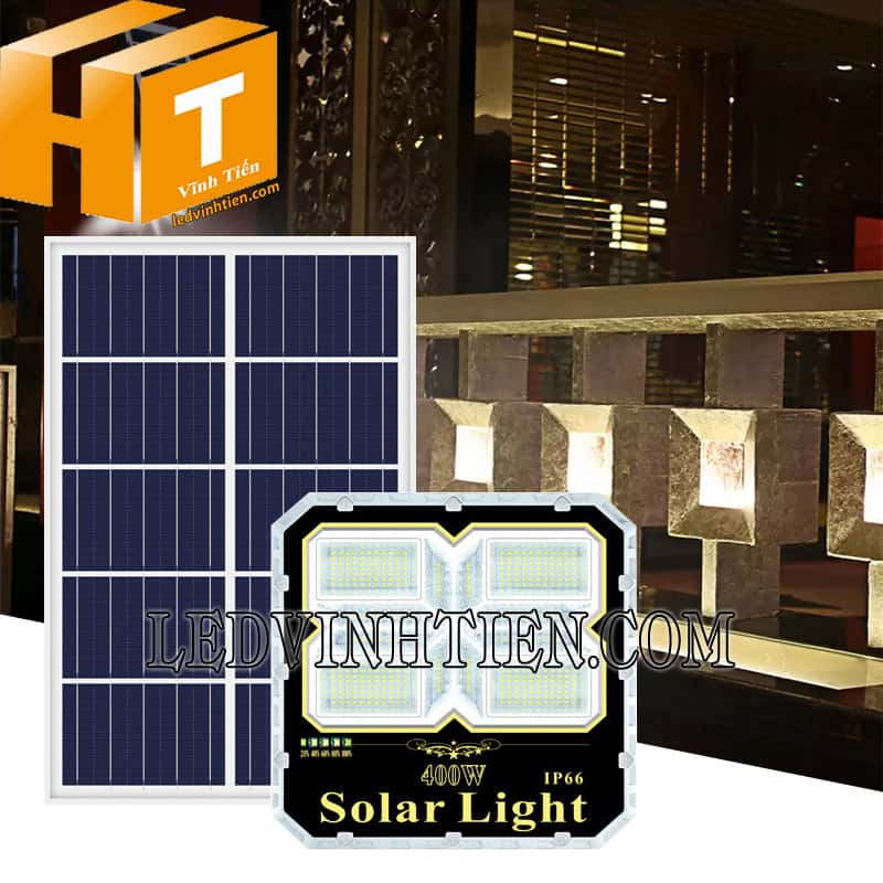 Đèn pha led năng lượng mặt trời KB-F400W