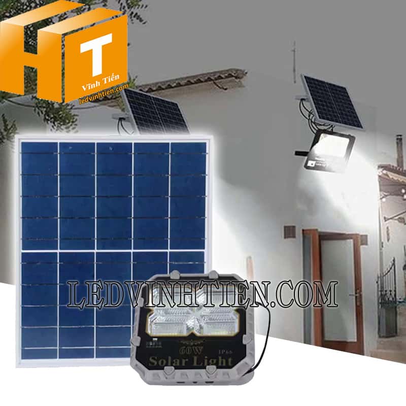 Đèn led năng lượng mặt trời 60W