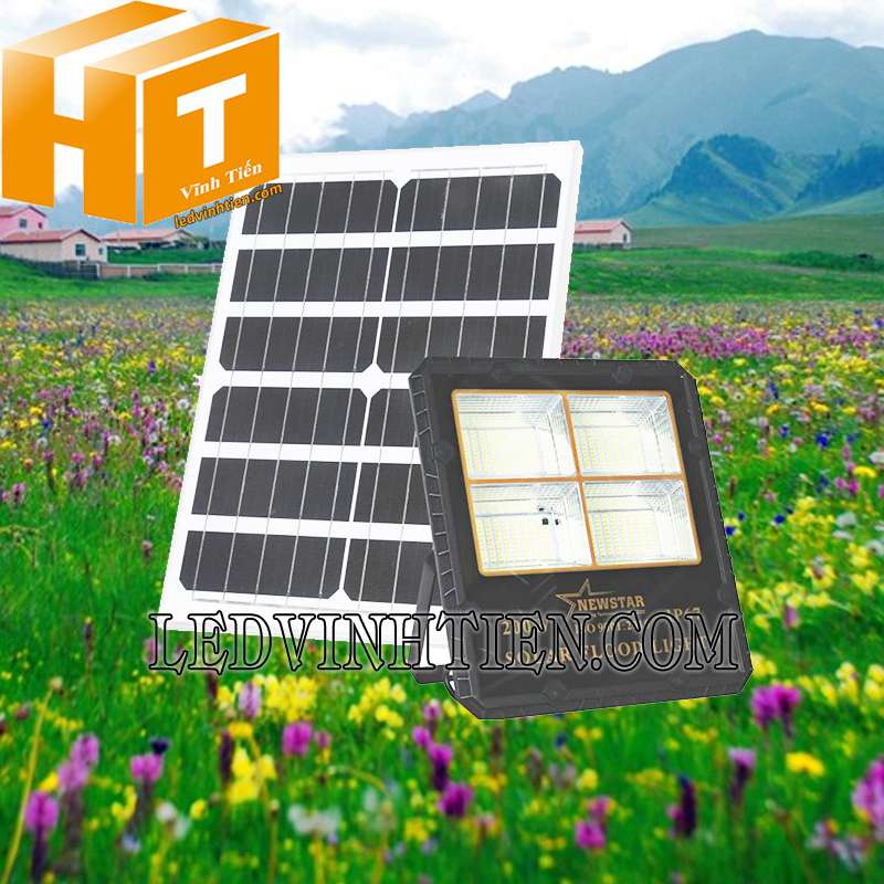 ứng dụng đèn pha led NLMT 200W giá rẻ tại Vĩnh Tiến