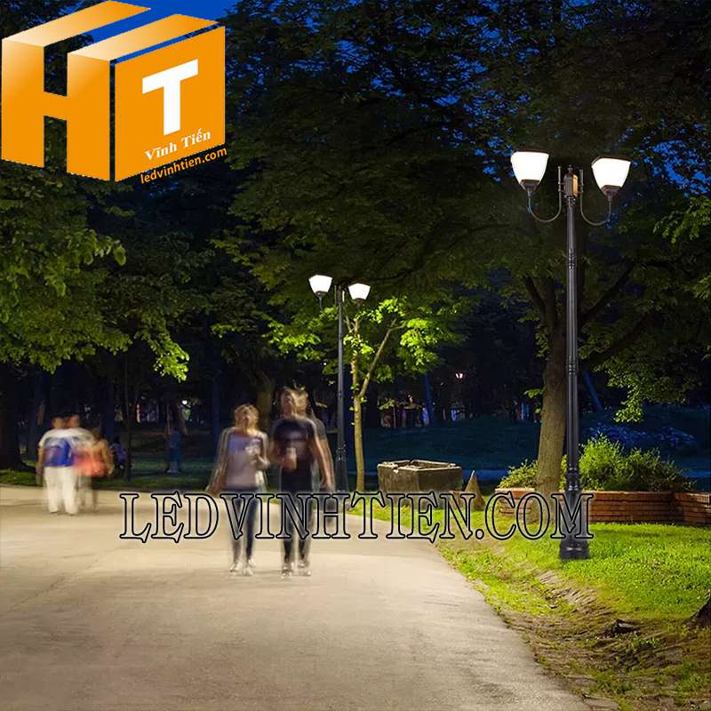 ứng dụng đèn sân vườn năng lượng mặt trời TY03 chiết khấu cao