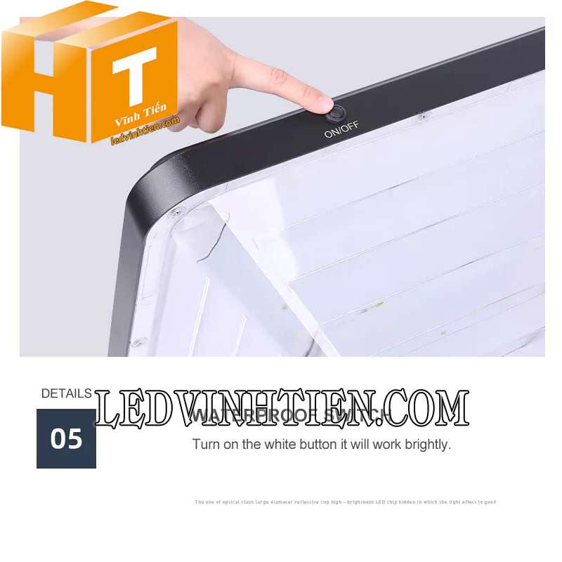 đèn sân vườn năng lượng mặt trời TY082, bán tại Vĩnh Tiến