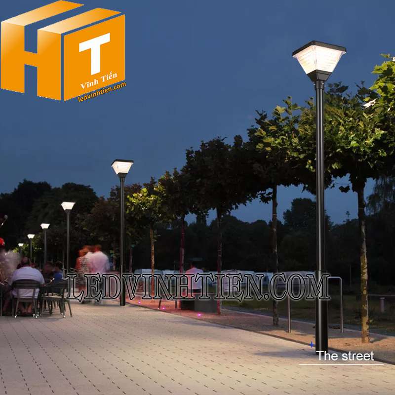 ứng dụng đèn sân vườn năng lượng mặt trời TY082 giá rẻ