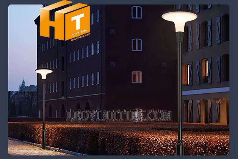 ứng dụng đèn sân vườn năng lượng mặt trời TYD083
