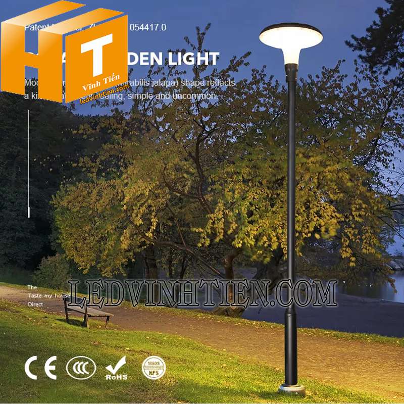 đèn sân vườn năng lượng mặt trời TYD083