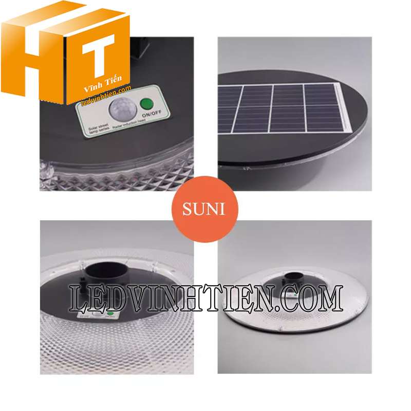 đèn sân vườn năng lượng mặt trời UFO 600W chiết khấu cao