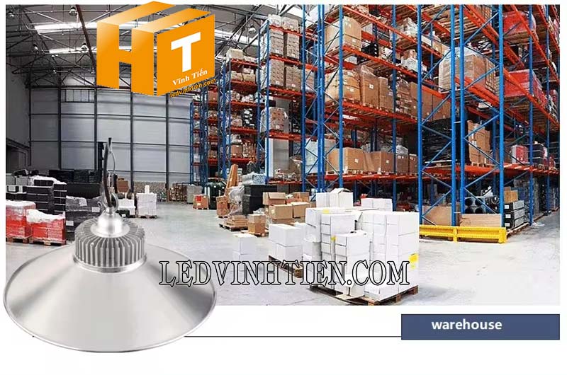 Đèn led nhà xưởng 150W E27 chiếu sáng các kho hàng, xưởng sản xuất