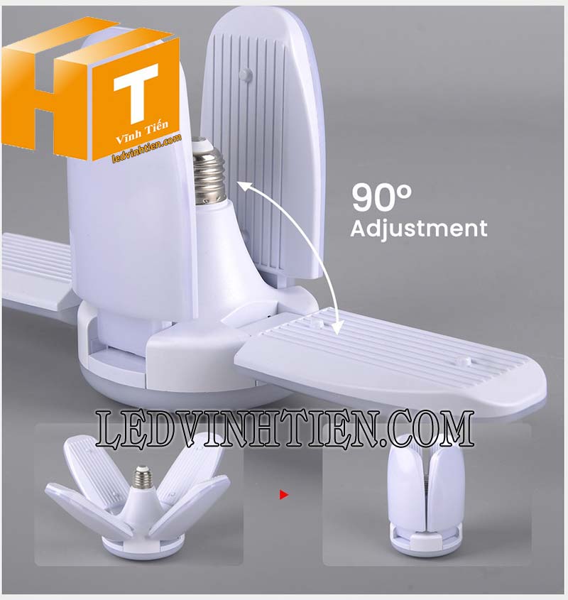 Đèn led cánh quạt 50W siêu  sáng, giá rẻ