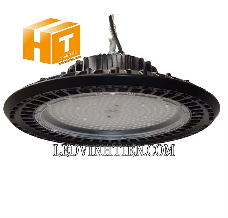  Đèn led nhà xưởng ufo 200W đủ công suất, có nhôm tản nhiệt