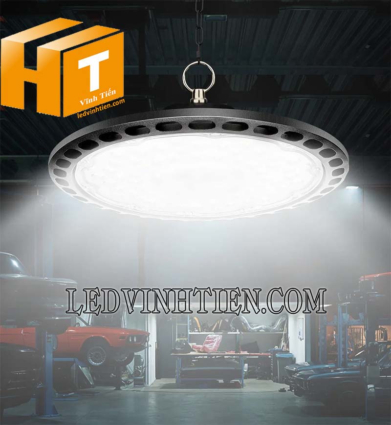 Đèn led nhà xưởng ufo 50W dùng chiếu sáng gara ô tô