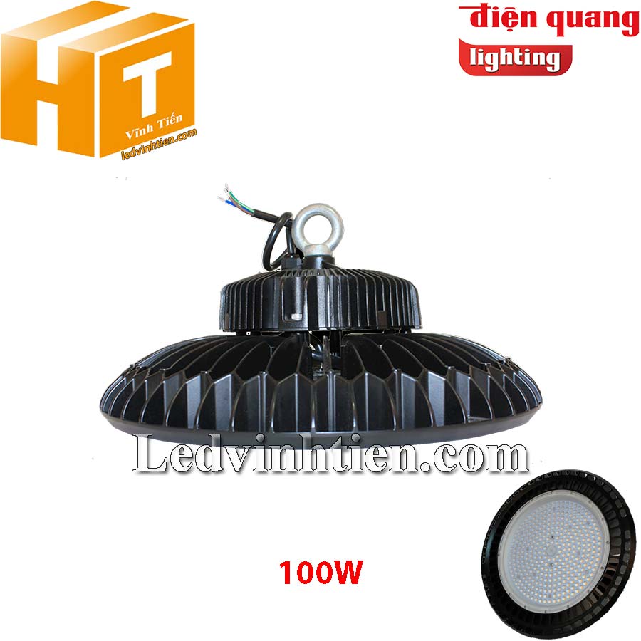 Đèn led nhà xưởng 100w HERA 1 - 100 Điện Quang