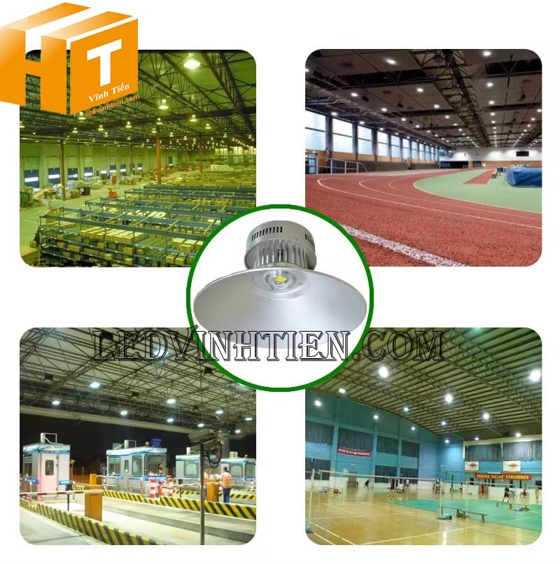 Đèn led treo nhà xưởng 70W