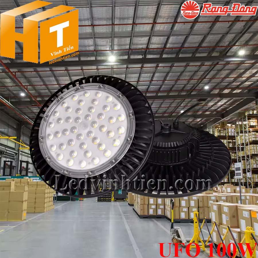 Đèn led high bay HB03 230/100W Rạng Đông siêu sáng