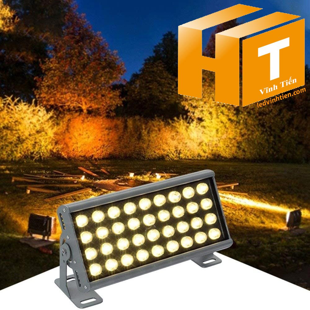 Đèn pha led hạt 36W, đèn pha led nhiều mắt led nhỏ 36W loại tốt, giá rẻ, chất lượng, chính hãng ledvinhtien.com dùng chiếu sáng ngoài trời, Chiếu sáng đường, hầm, sân vận động, công viên, nhà máy, sân vườn, quảng trường, quán cà phê, chiếu gốc cây
