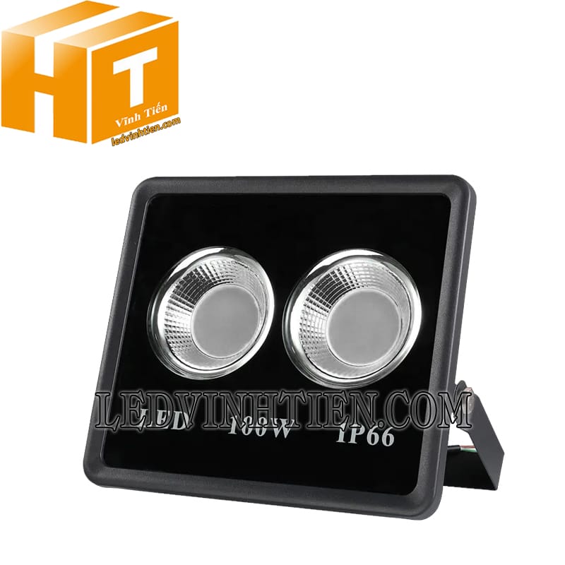 Đèn pha led đổi màu 100w