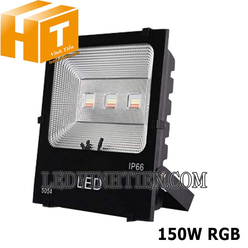 Đèn pha led 150W đổi màu
