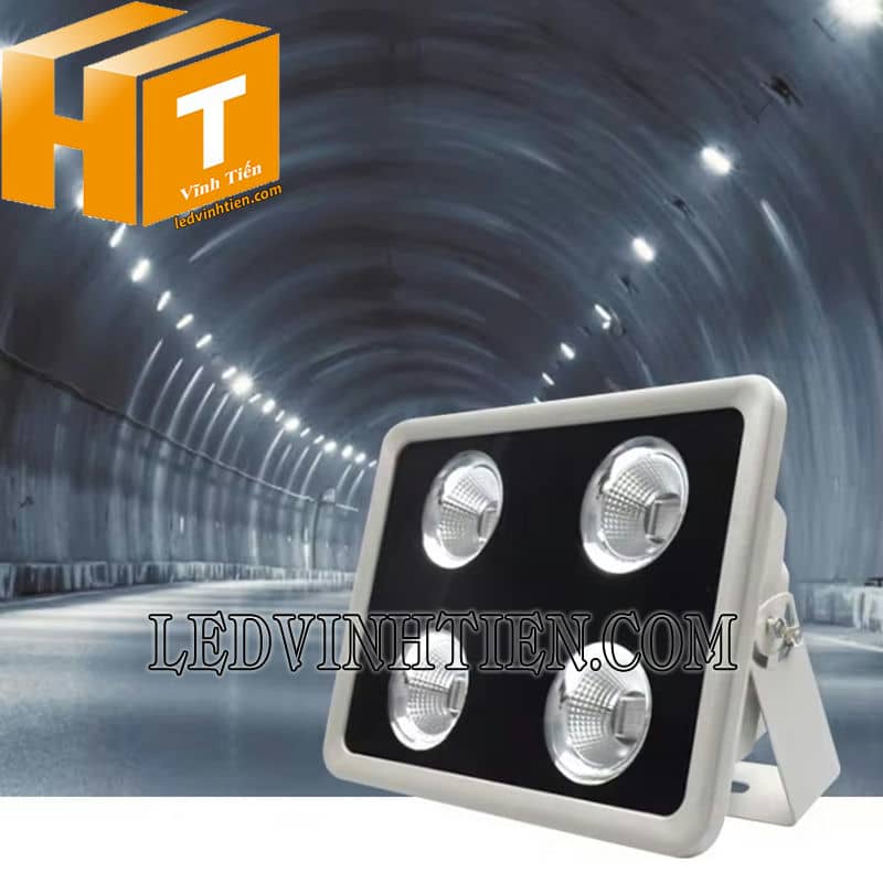 Đèn led pha chóa phễu 200W đủ màu