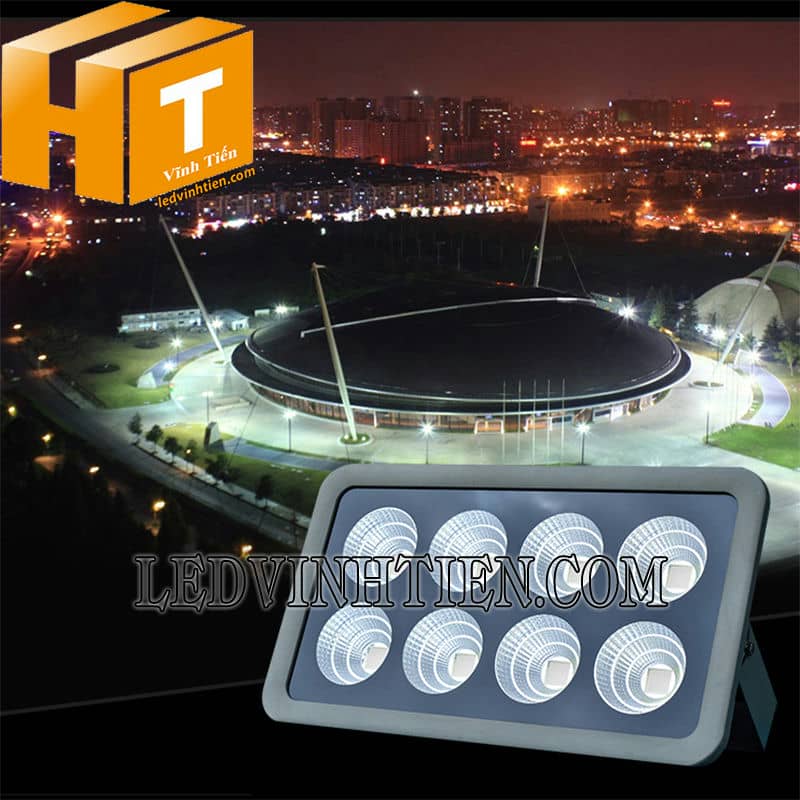 Đèn pha led 400W đổi màu siêu sáng