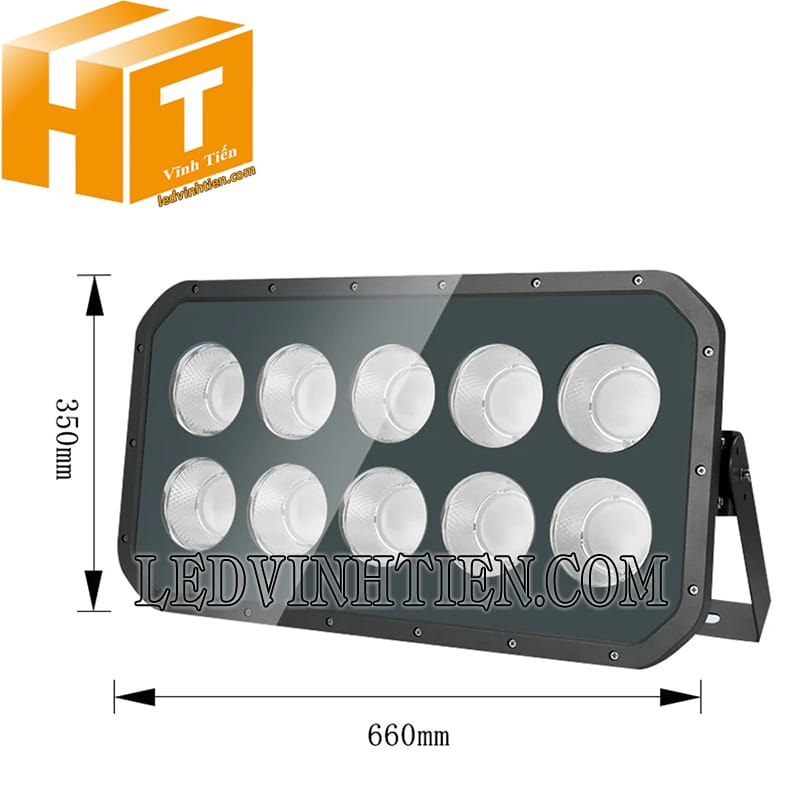 Đèn pha led cob 500W rgb