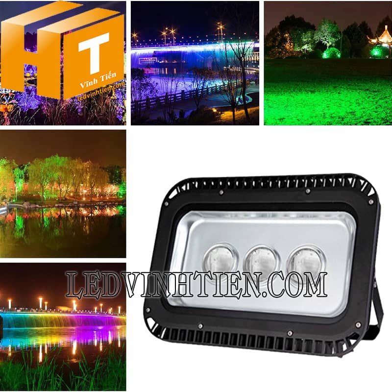 Đèn pha led 150w RGB HCM