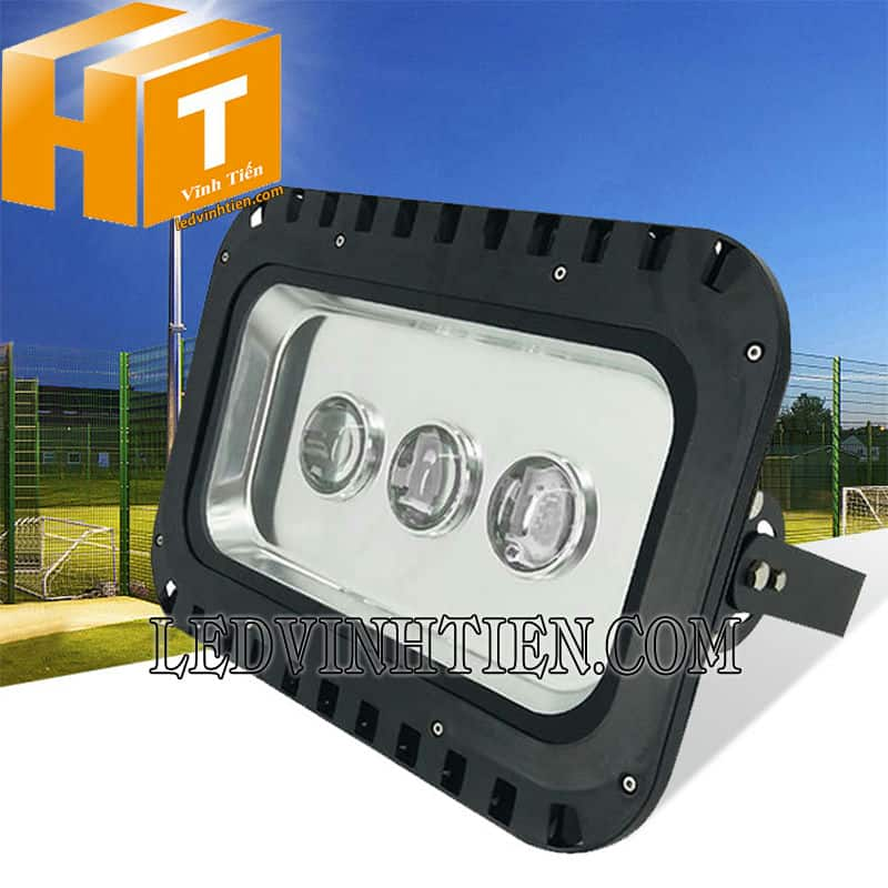 Đèn pha led 150w nhiều màu vỏ đen