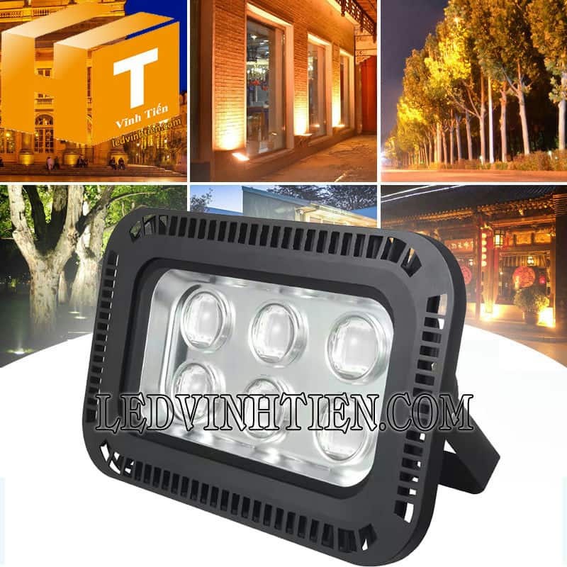 Đèn pha led 300W đổi màu