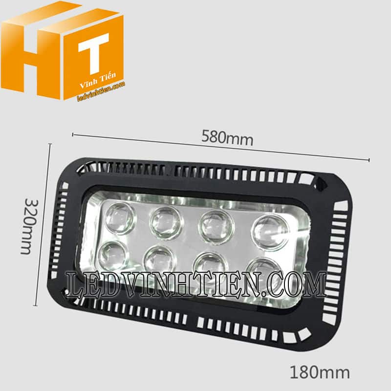Đèn pha 400W mắt lồi đổi màu