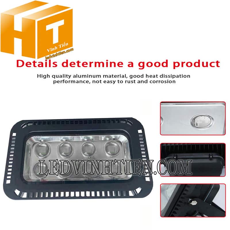 Đèn pha 400W gương lồi đổi màu