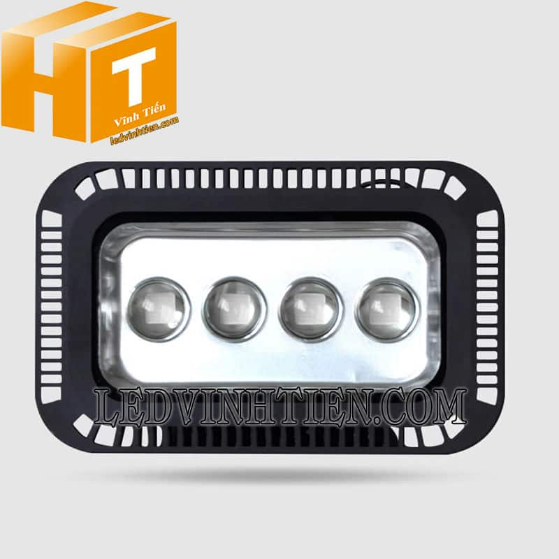 Đèn pha led kính cầu lồi 200W đổi màu