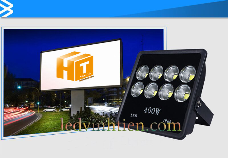 Ứng dụng của đèn pha led chiếu điểm bảng hiệu quảng cáo