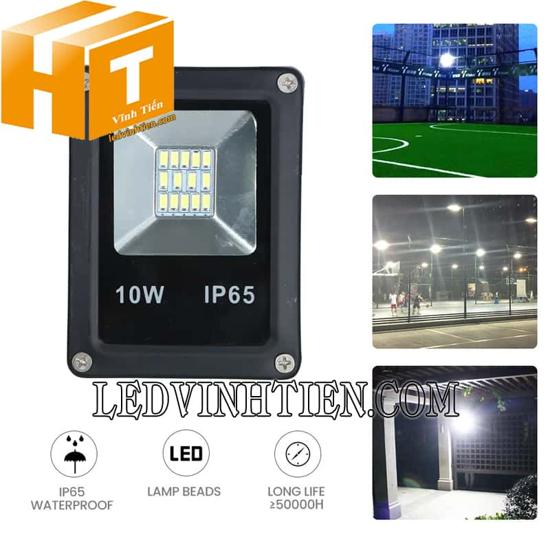 Đèn pha led 12v 10W loại tốt