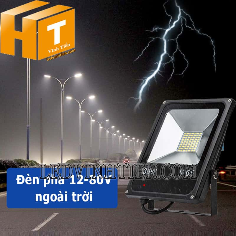 Đèn pha 12-80v 30W đủ công suất