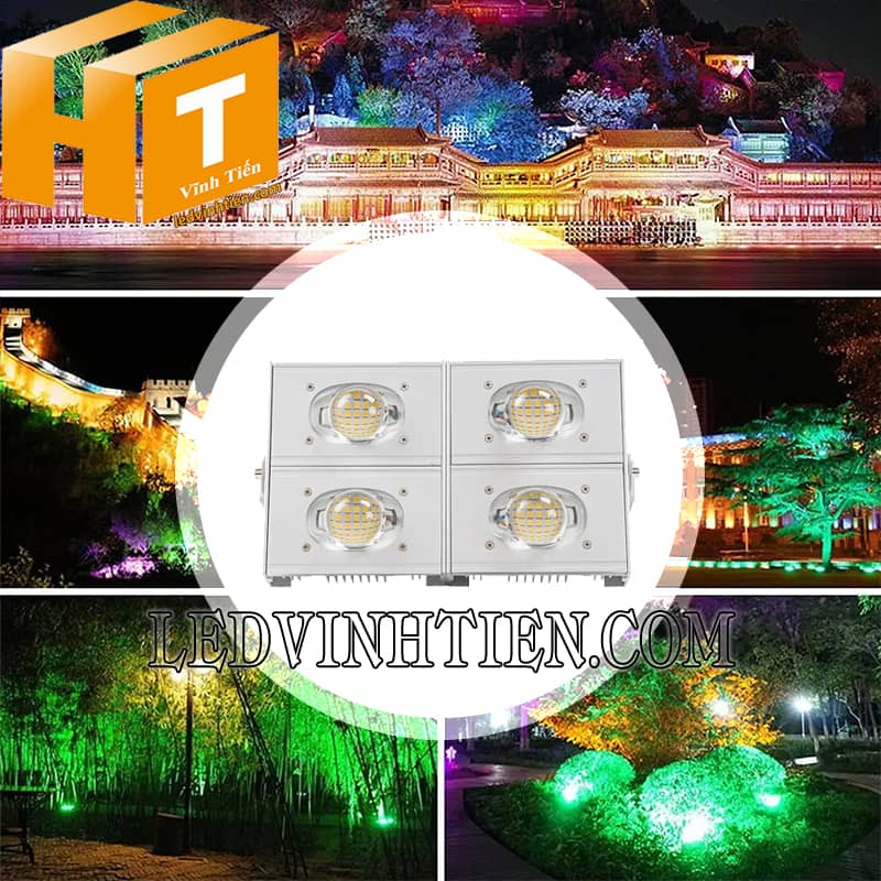 Đèn led pha dùng bình 200W 24V giá rẻ