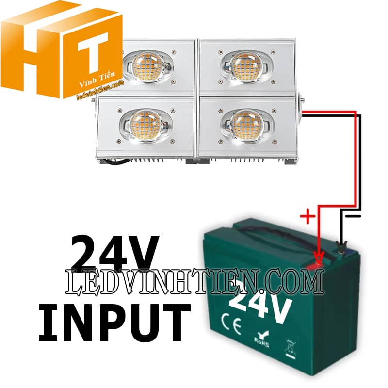 Đèn pha điện bình 24V