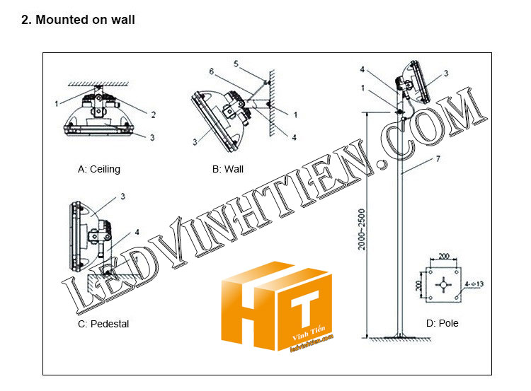 Hình ảnh chi tiết mọi góc cạnh của Đèn pha led kim cương 150W loại tốt, giá rẻ, đủ công suất, dùng chiếu sáng ngoài trời là sản phẩm của công ty đèn led Vĩnh Tiến, nhập khẩu và phân phối sỉ đèn pha chiếu xa, mã đèn DPLVD-100W-VTHT ledvinhtien.com được sử dụng cho chiếu sáng biển quảng cáo, sân chơi thể thao, chiếu sáng cho các nhà xưởng, bảng hiệu, bảng quảng cáo,chiếu sáng công cộng,chiếu sáng sân vườn, IP66, 67, 65, ÁNH SÁNG TRẮNG, VÀNG | Góc chiếu 60 độ | LEDVINHTIEN.COM chuyên đèn led công nghiệp chiếu sáng xa, rộng, chiếu sáng bảng hiệu, chiếu sáng bảng quảng cáo DÙNG CHIẾU SÁNG NGOÀI TRỜI, SÂN VẬN ĐỘNG, SÂN BANH, QUẢNG TRƯỜNG, CÔNG VIÊN,...