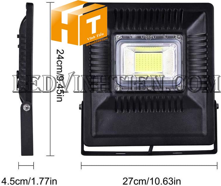 Đèn pha led siêu mỏng 100W, gọn nhẹ, tim led AC, đấu trực tiếp điện 220V là sản phẩm của công ty đèn led Vĩnh Tiến, nhập khẩu và phân phối sỉ, Đèn pha led siêu mỏng 100W được sử dụng cho chiếu sáng biển quảng cáo, sân chơi thể thao, chiếu sáng cho các nhà xưởng, bảng hiệu, bảng quảng cáo,chiếu sáng công cộng,chiếu sáng sân vườn, IP66, 67, 65, ÁNH SÁNG TRẮNG, VÀNG | Góc chiếu 60 độ | LEDVINHTIEN.COM chuyên đèn led công nghiệp chiếu sáng xa, rộng, chiếu sáng bảng hiệu, chiếu sáng bảng quảng cáo DÙNG CHIẾU SÁNG NGOÀI TRỜI, SÂN VẬN ĐỘNG, SÂN BANH, QUẢNG TRƯỜNG, CÔNG VIÊN,...