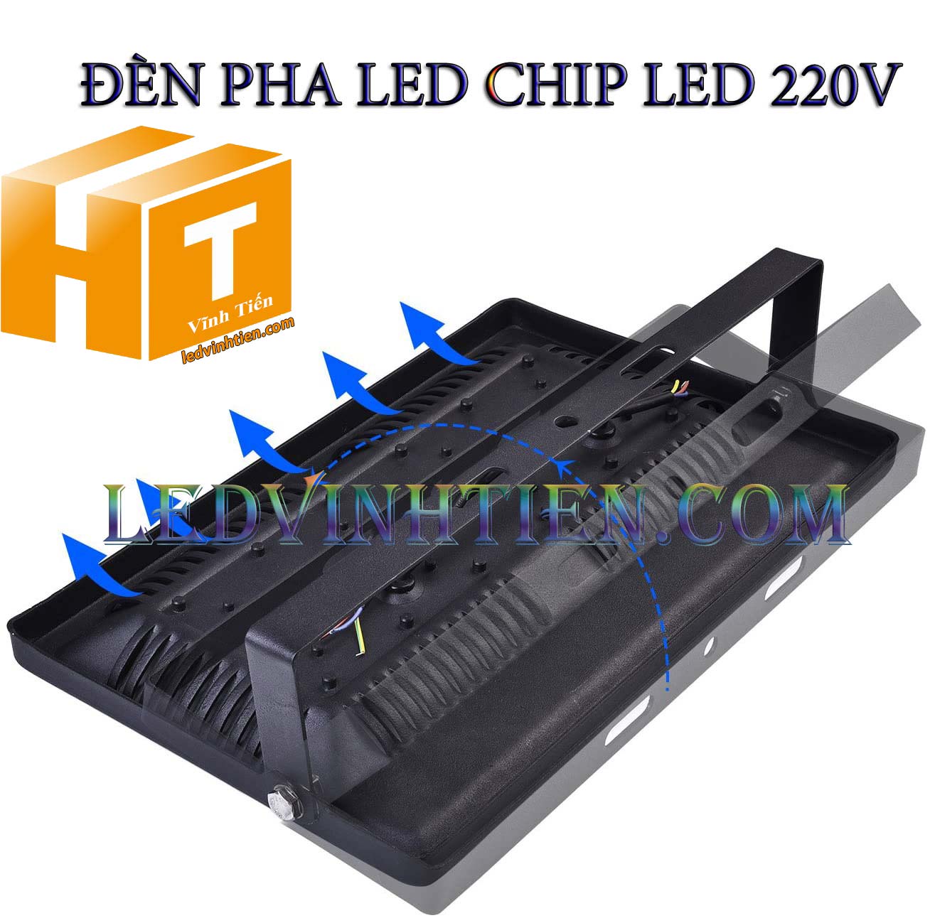 Đèn pha led siêu mỏng 100W, gọn nhẹ, tim led AC, đấu trực tiếp điện 220V là sản phẩm của công ty đèn led Vĩnh Tiến, nhập khẩu và phân phối sỉ, Đèn pha led siêu mỏng 100W được sử dụng cho chiếu sáng biển quảng cáo, sân chơi thể thao, chiếu sáng cho các nhà xưởng, bảng hiệu, bảng quảng cáo,chiếu sáng công cộng,chiếu sáng sân vườn, IP66, 67, 65, ÁNH SÁNG TRẮNG, VÀNG | Góc chiếu 60 độ | LEDVINHTIEN.COM chuyên đèn led công nghiệp chiếu sáng xa, rộng, chiếu sáng bảng hiệu, chiếu sáng bảng quảng cáo DÙNG CHIẾU SÁNG NGOÀI TRỜI, SÂN VẬN ĐỘNG, SÂN BANH, QUẢNG TRƯỜNG, CÔNG VIÊN,...