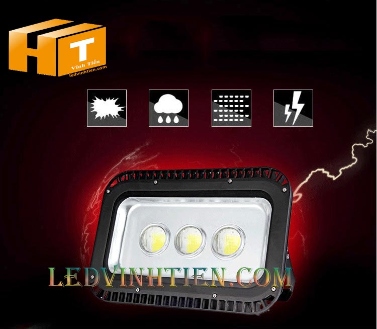 Đèn pha led thấu kính lúp 150w loại tốt, giá rẻ, chất lượng, đủ watt, hiệu ledvinhtien.com