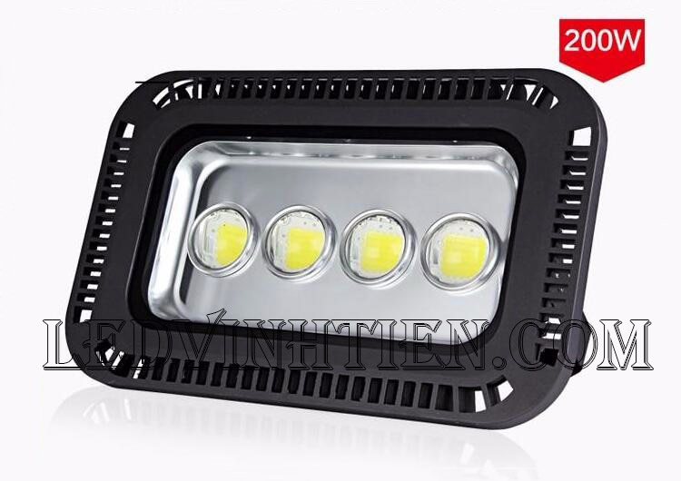 Đèn pha led thấu kính lúp 200w loại tốt