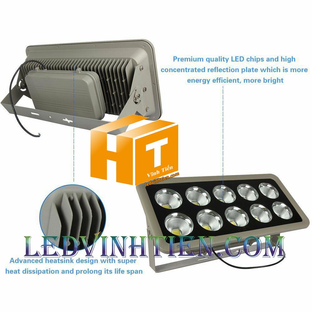 Đèn pha ly 500w, là sản phẩm của công ty đèn led Vĩnh Tiến, nhập khẩu và phân phối sỉ , đèn pha led ly led tụ quang 500W được sử dụng cho chiếu sáng biển quảng cáo, sân chơi thể thao. Đèn pha led 500W chiếu xa - tụ quang ledvinhtien.com chiếu sáng cho các nhà xưởng, bảng hiệu, bảng quảng cáo,chiếu sáng công cộng,chiếu sáng sân vườn Đèn pha led ly sử dụng chip tụ quang công xuất 500W IP66, 67, 65, ÁNH SÁNG TRẮNG, VÀNG | Góc chiếu 60 độ | LEDVINHTIEN.COM chuyên đèn led công nghiệp chiếu sáng xa, rộng, chiếu sáng bảng hiệu, chiếu sáng bảng quảng cáo DÙNG CHIẾU SÁNG NGOÀI TRỜI, SÂN VẬN ĐỘNG, SÂN BANH, QUẢNG TRƯỜNG, CÔNG VIÊN,...