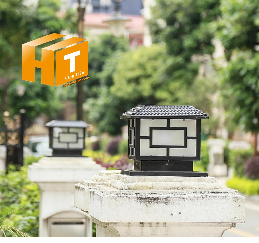 Đèn trụ cổng năng lượng mặt trời cao cấp loại tốt, giá rẻ, chất lượng, dùng ngoài trời, có khả năng chống nước, chống bụi đạt tiêu chuẩn IP65 (mã Đèn trụ cổng năng lượng mặt trời VTHT-TCNLMT-001). dùng chiếu sáng ngoài trời, tiết kiệm điện, Bạn có thể yên tâm khi lắp đặt sản phẩm ở ngoài trời sản xuất bởi công ty tnhh kinh doanh vĩnh tiến, ledvinhtien.com