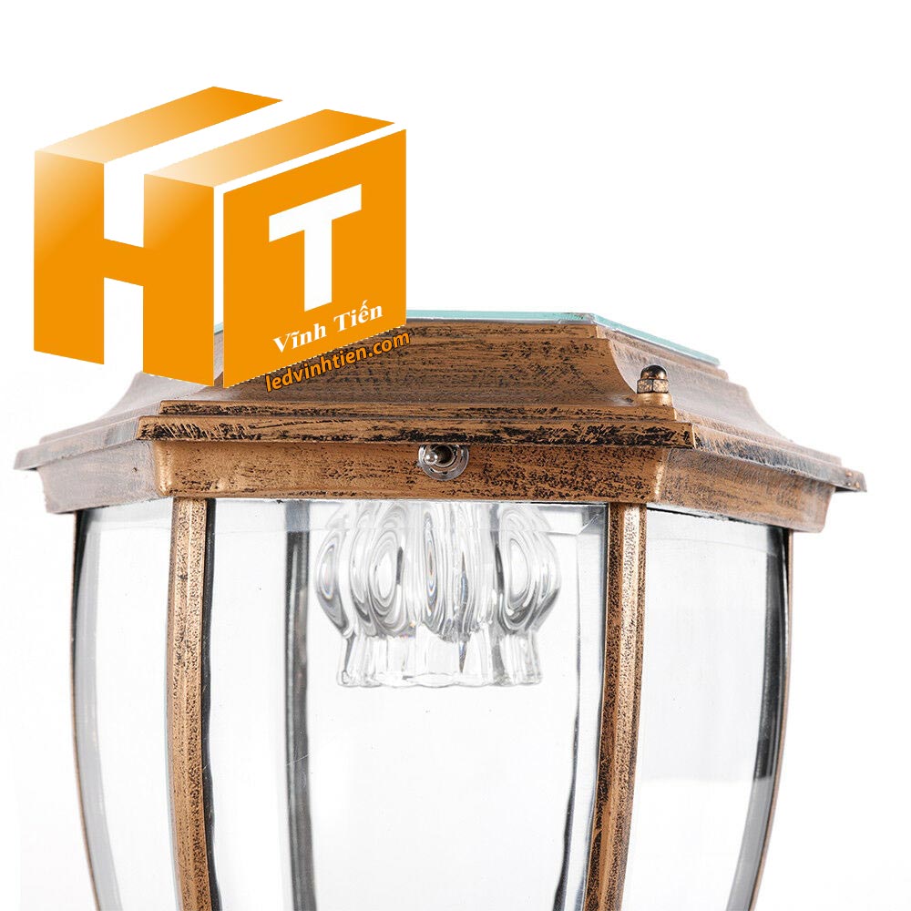 Đèn trụ cổng năng lượng mặt trời 3w. 4w, 5w, 6w, cao cấp loại tốt, giá rẻ, chất lượng, dùng ngoài trời, có khả năng chống nước, chống bụi đạt tiêu chuẩn IP65 (mã Đèn trụ cổng năng lượng mặt trời VTHT-TCNLMT-004). dùng chiếu sáng ngoài trời, tiết kiệm điện, Bạn có thể yên tâm khi lắp đặt sản phẩm ở ngoài trời sản xuất bởi công ty tnhh kinh doanh vĩnh tiến, ledvinhtien.com