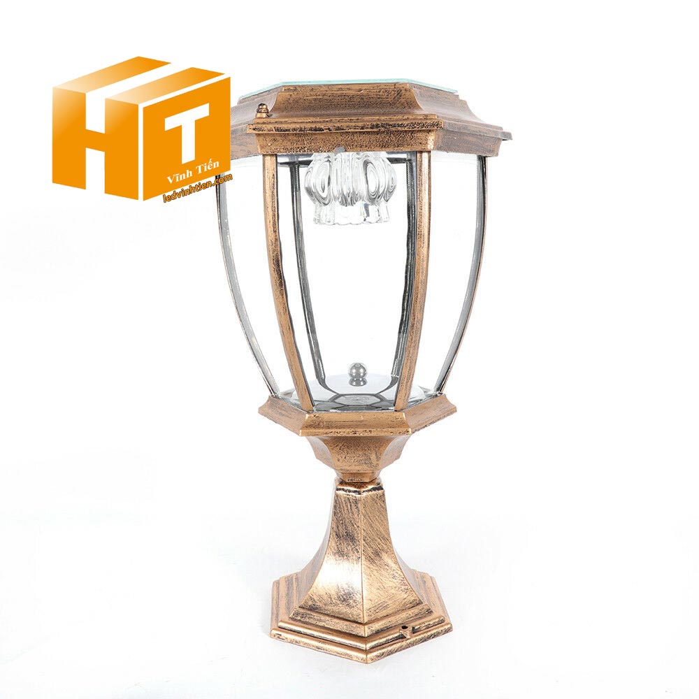 Đèn trụ cổng năng lượng mặt trời 3w. 4w, 5w, 6w, cao cấp loại tốt, giá rẻ, chất lượng, dùng ngoài trời, có khả năng chống nước, chống bụi đạt tiêu chuẩn IP65 (mã Đèn trụ cổng năng lượng mặt trời VTHT-TCNLMT-004). dùng chiếu sáng ngoài trời, tiết kiệm điện, Bạn có thể yên tâm khi lắp đặt sản phẩm ở ngoài trời sản xuất bởi công ty tnhh kinh doanh vĩnh tiến, ledvinhtien.com