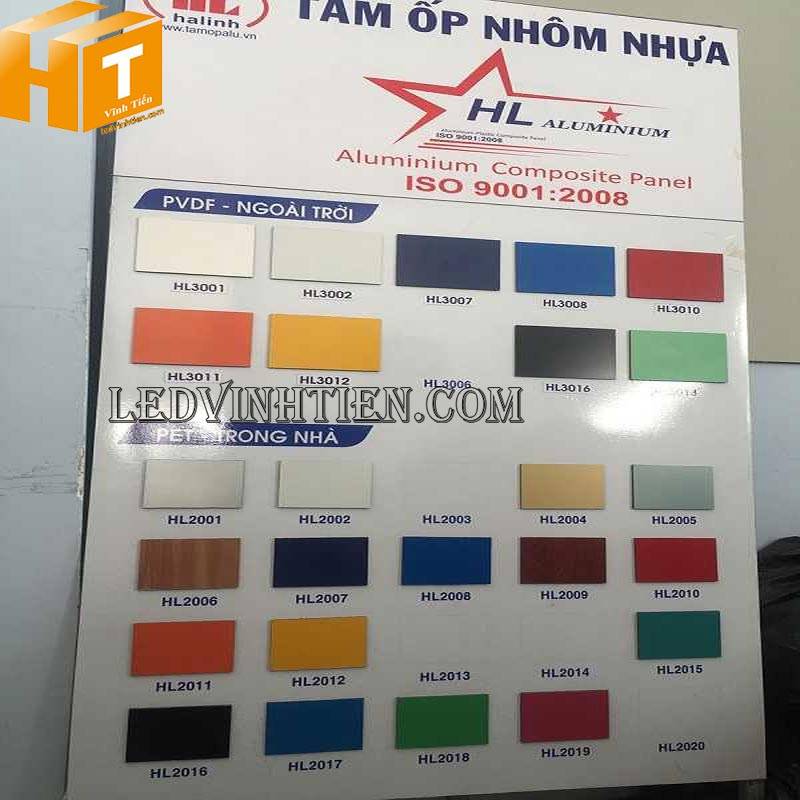 Ứng dụng tấm ốp phức hợp nhôm nhựa Hà Linh loại tốt tại Nha Trang