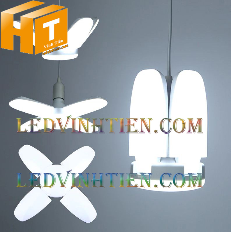 Đèn led 4 cánh quạt giá rẻ