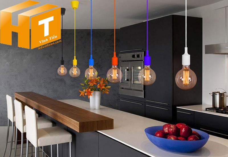 Đuôi dây đèn thả trang trí giá rẻ, loại tốt | ledvinhtien.com