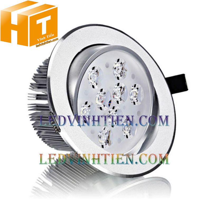 Đèn led âm trần 15w tại chợ dân sinh