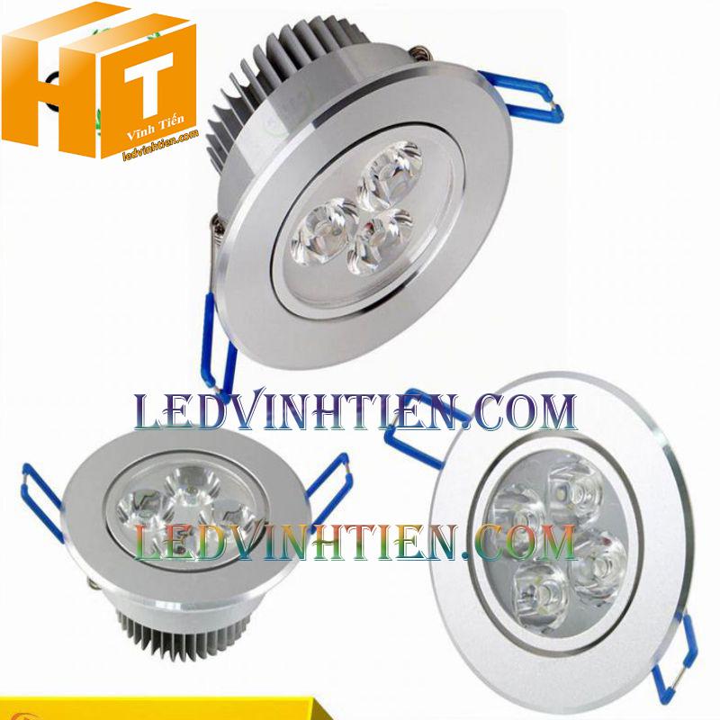 Đèn led downlight 5w màu trắng