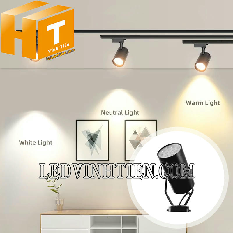 Đèn led chiếu điểm 12W siêu sáng