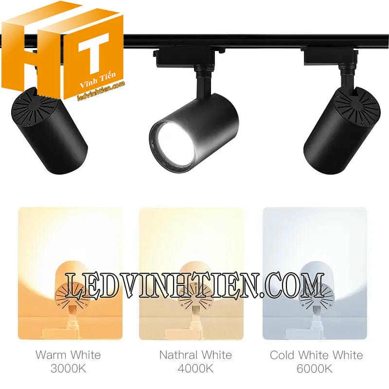 Đèn led thanh ray 30W COB